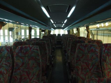 bus rental europe Scania 55 60 seats